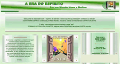 Desktop Screenshot of aeradoespirito.net