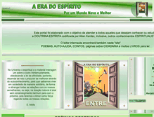 Tablet Screenshot of aeradoespirito.net
